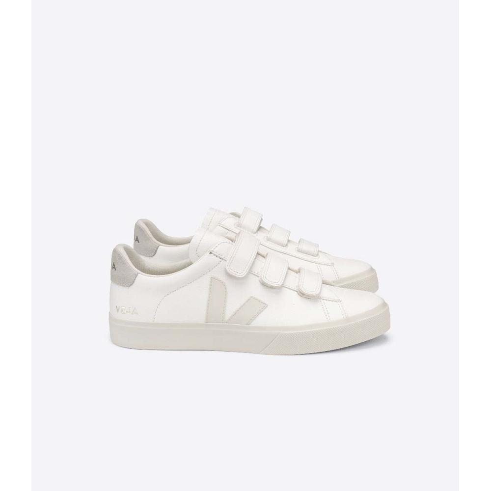 Veja RECIFE CHROMEFREE Joggesko Herre White/Beige | NO 309HAP